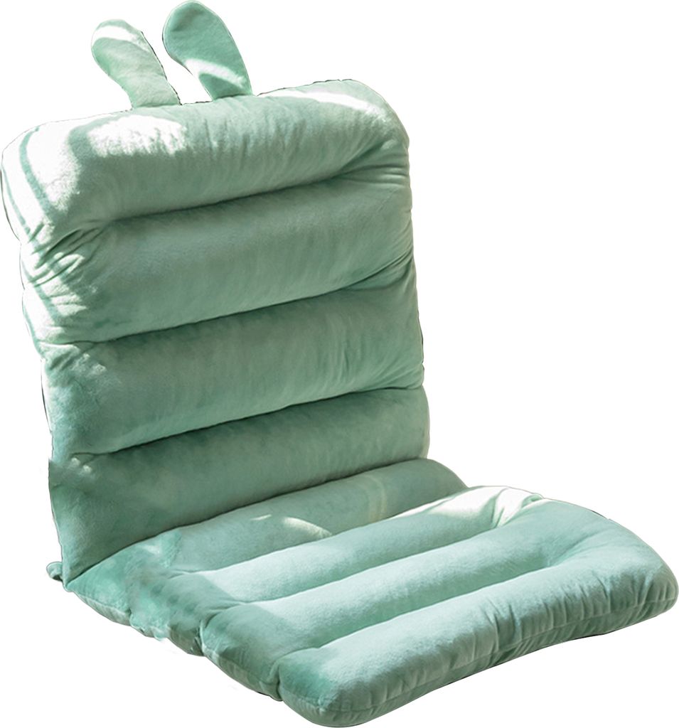 Faltbares Kissen, Lazy Sofa, Chaiselongue für den Innenbereich, Rückenlehne, Klappstuhlkissen, Feuchtigkeitsaufnahme, 4-Loch-Positionierungssitzp...