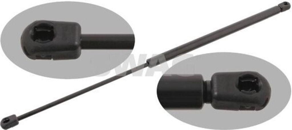 SWAG 64 92 9197 Gasfeder Heckklappendämpfer für CITROËN SAXO (S0, S1) 611mm