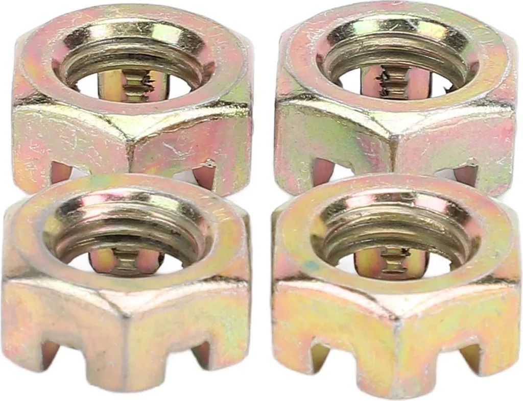 Dadi Castello M10 x 1.25 per Mozzo Ruota Quad ATV Go Kart - 4 Pcs