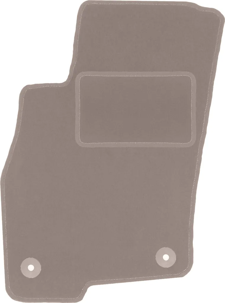 Tappetino Conducente In Velluto Su Misura Per Opel Zafira A (1999-2005), Rinforzo Pedali, Antiscivolo, Nero - 3