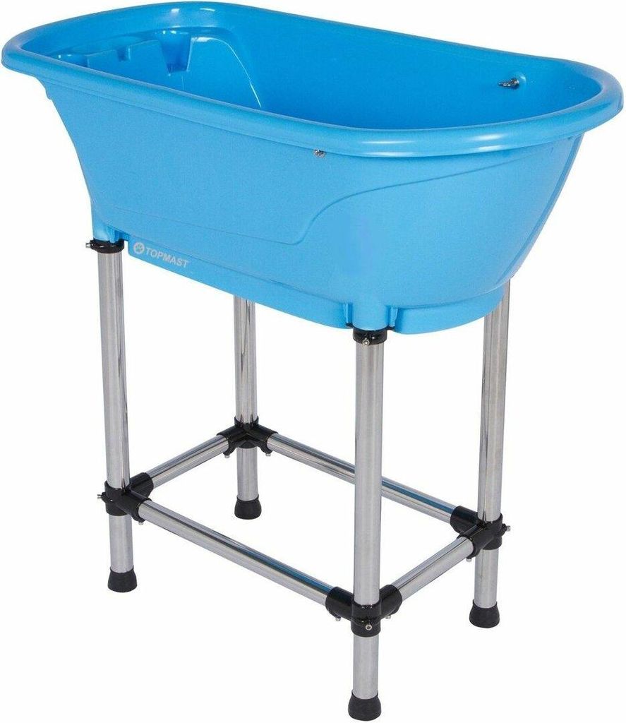 Mini-Hundebadewanne – Kunststoff – Blau