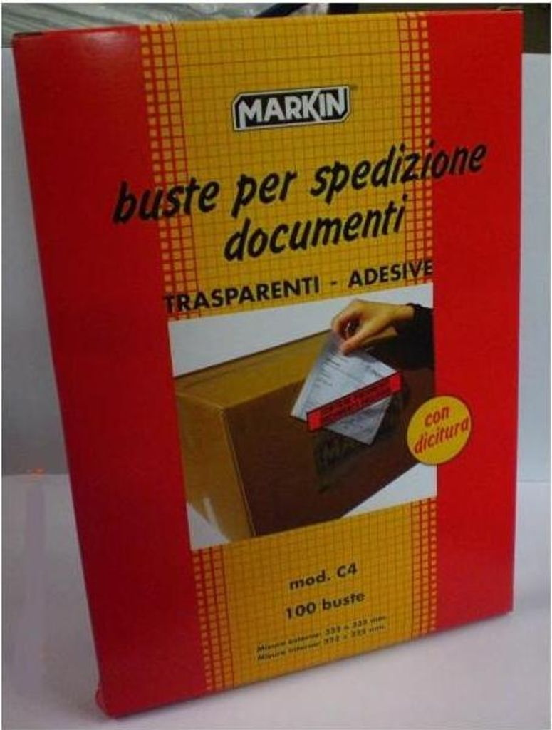 Markin C4 Briefumschlag C4 (229 x 324 mm) Weiß 100 Stück(e)