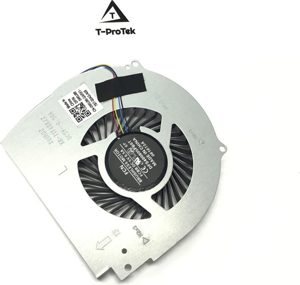 CPU Version FAN Lüfter Kühler kompatibel für Dell Inspiron 15 (7567-4414)