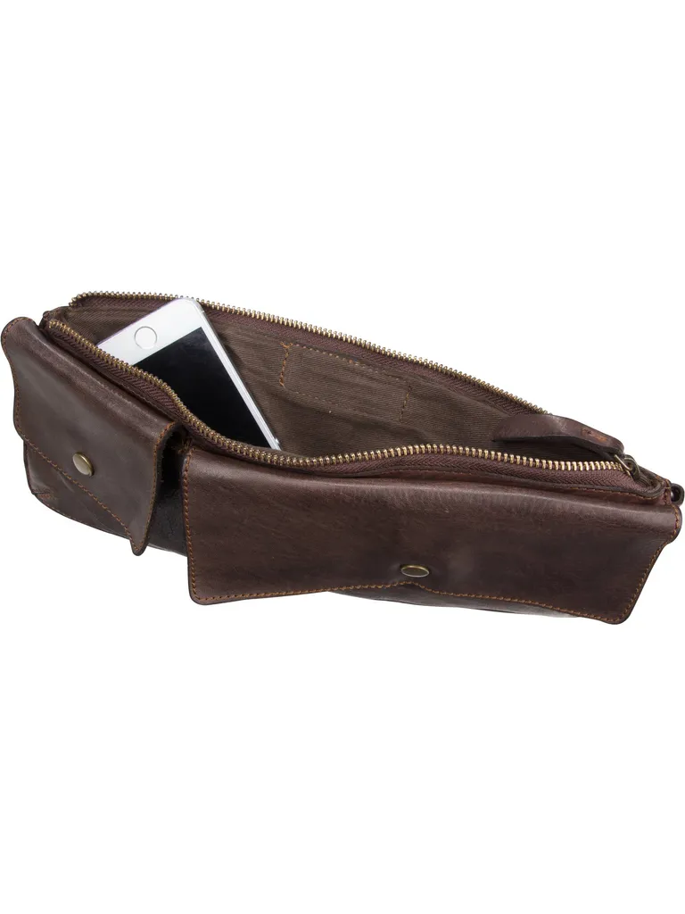 Offerta Marsupio HAROLD'S Submarine Pelle Marrone - Spedizione Rapida - 9