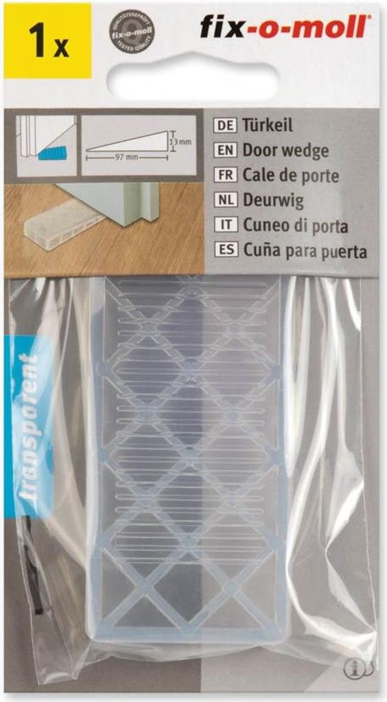 Türkeil transparent 98mm x 40mm fix-o-moll