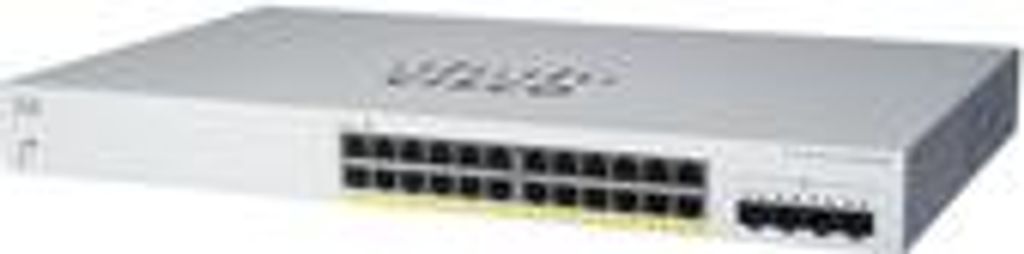 Cisco CBS220-24P-4G, Administré, L2, Gigabit Ethernet Image du produit 