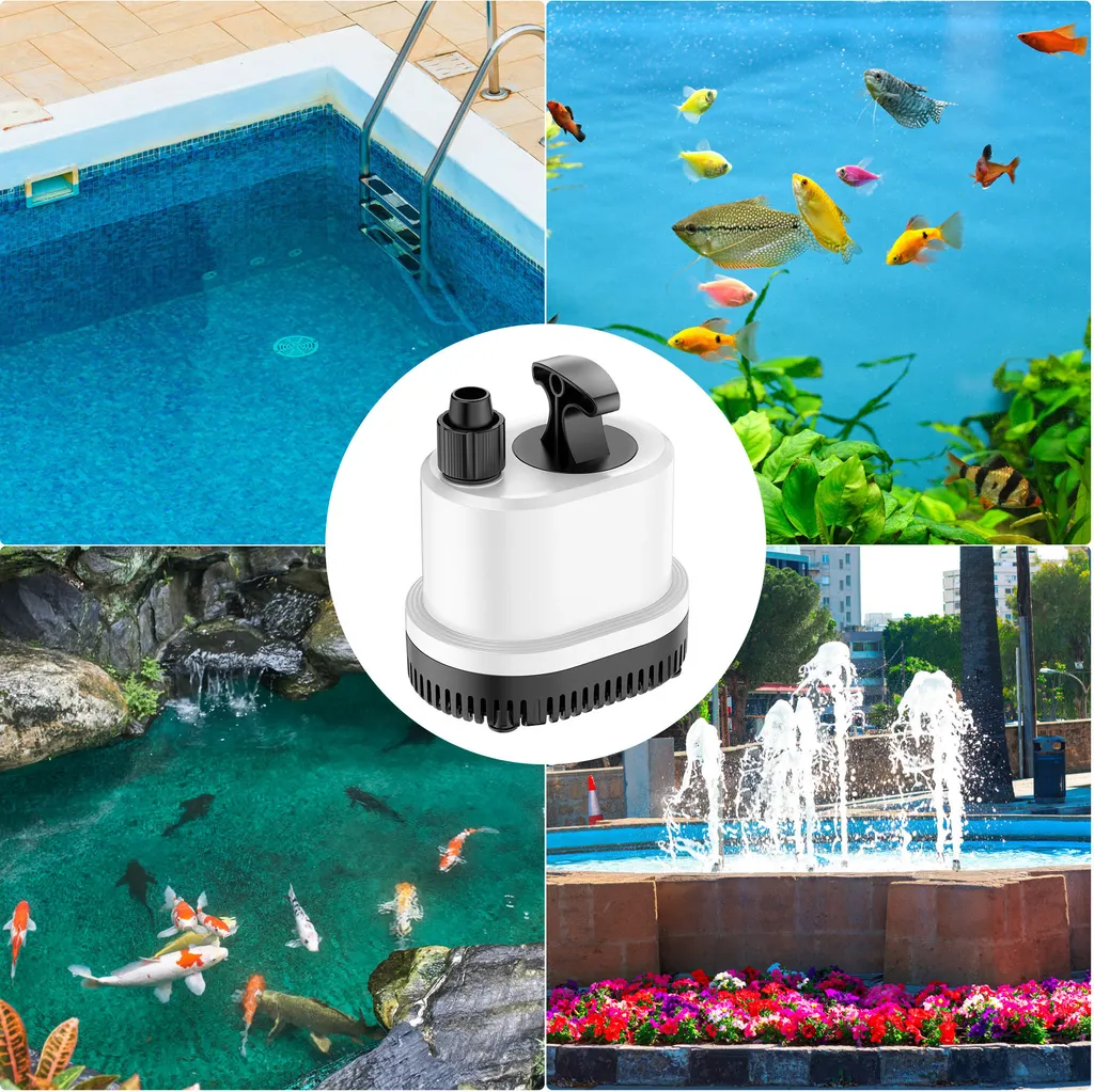 Forever Pompe immergée 70W 3500L/H pour drainage et puits de jardin - 2