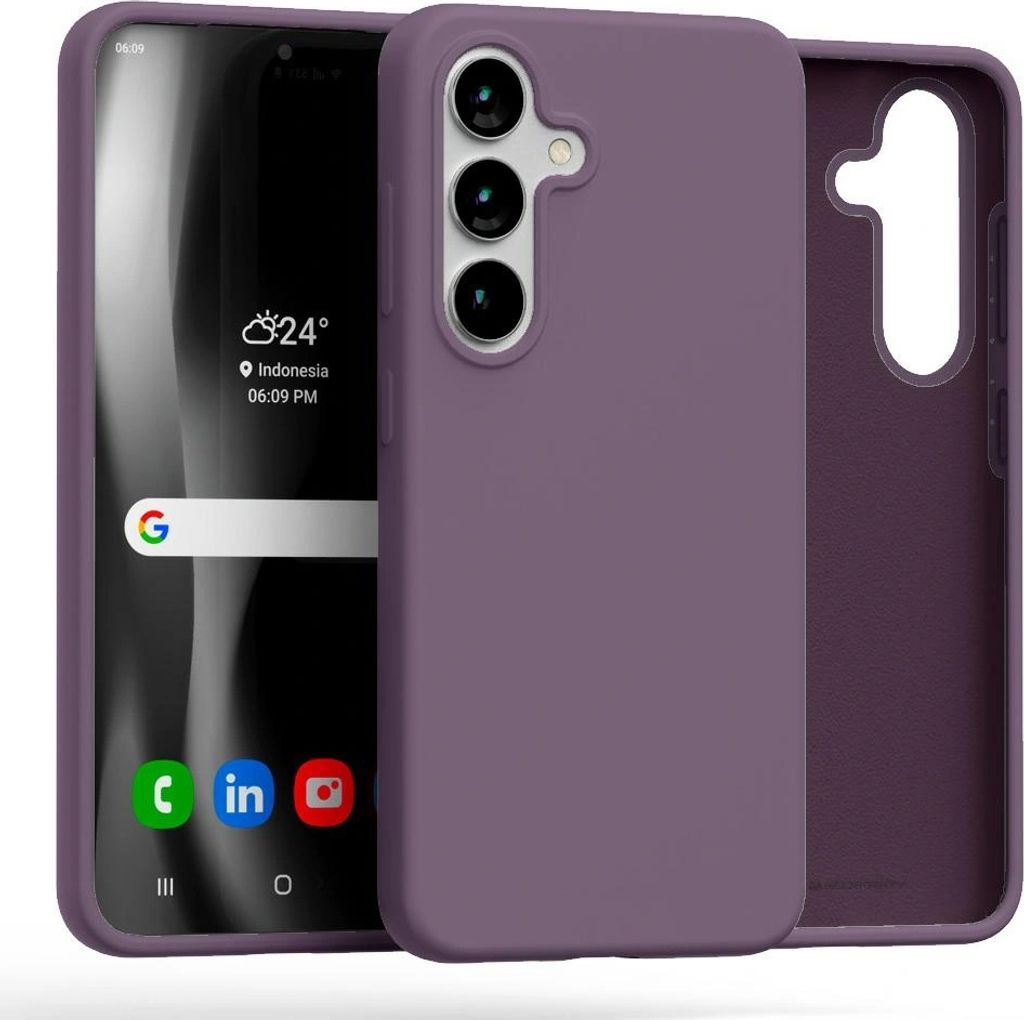 Mercury Silicone Sam S25+ S936 Lila