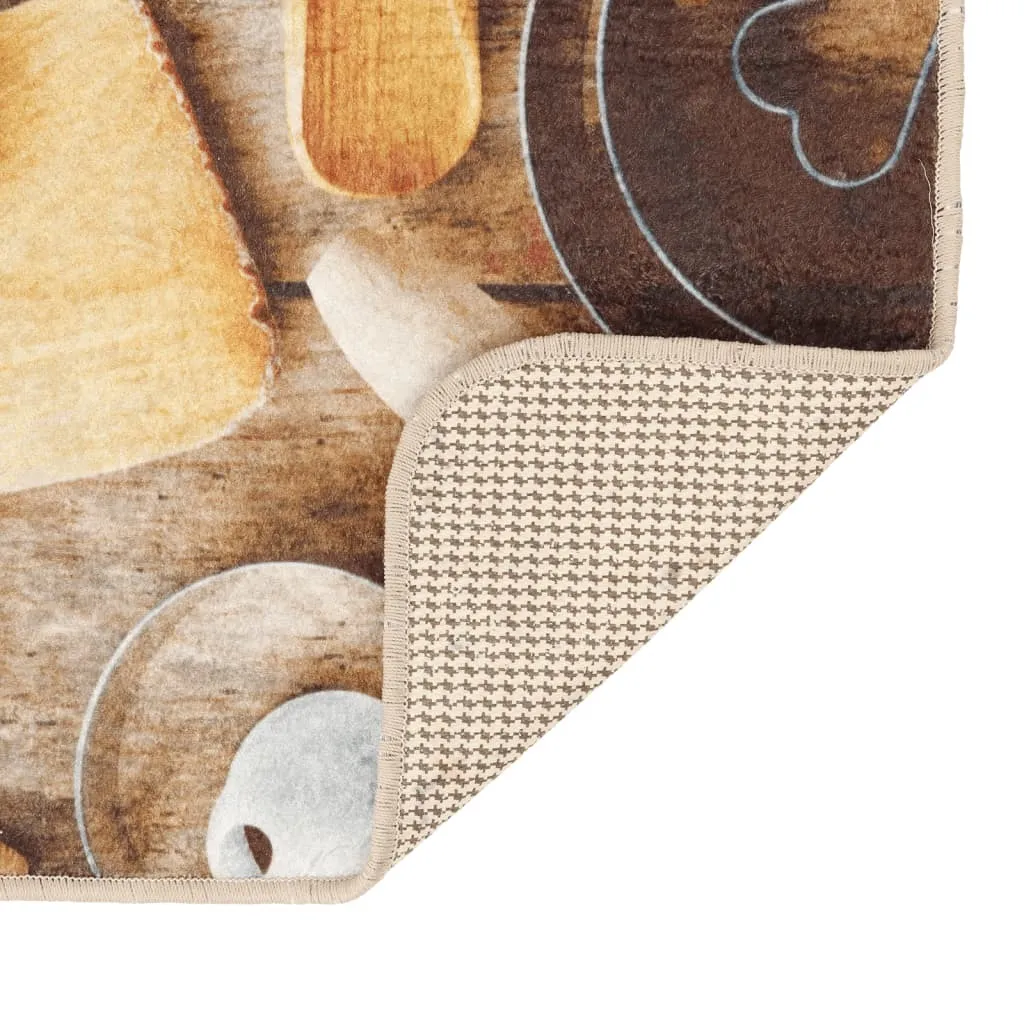 Grand tapis de passage pour cuisine multicolore 60x180 cm antidérapant - 4