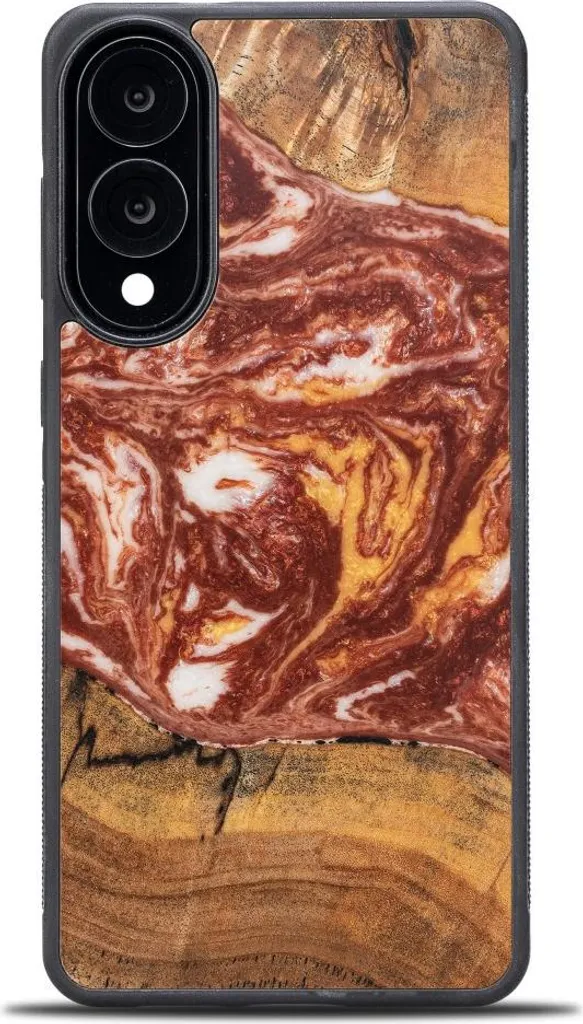 Custodia Samsung S25 Edge Legno Bewood - Marte Planet Series - Rugged