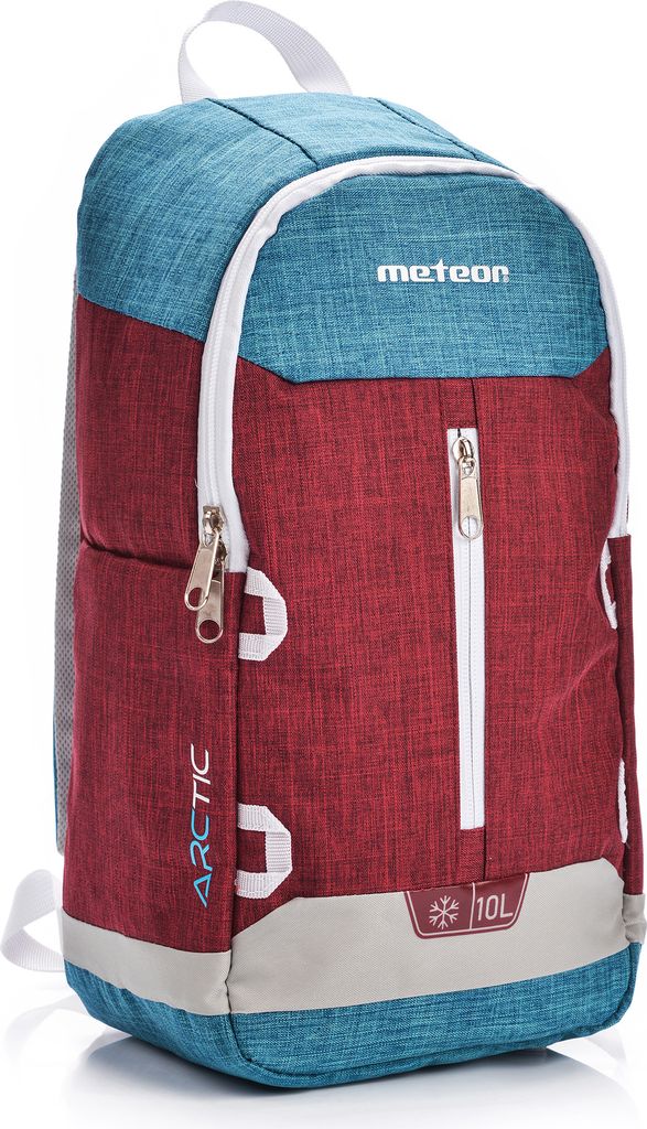 Meteor ARCTIC 10 L Kühlrucksack, Isoliertasche blau/rot