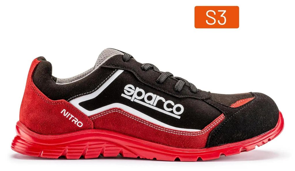 Sparco 07522RSNR Nitro Marcus ESD S3 SRC Sicherheitsschuh, Produktbild 