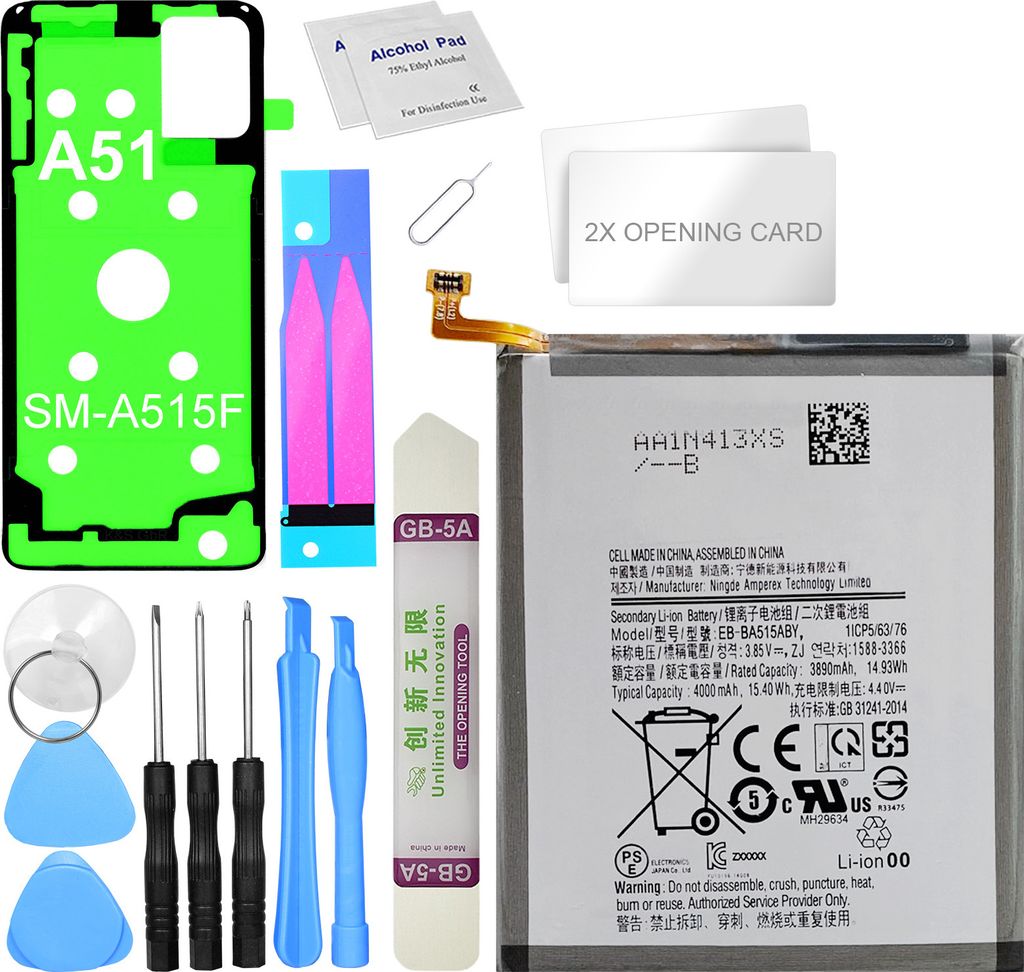 Akku für Samsung Galaxy A51 SMA515F ersetzt Kaufland.de