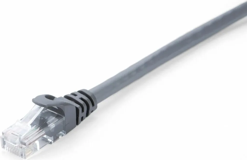V7 V7CAT6UTP-01M-GRY-1N - Cavo di rete (1 m, Cat6, U/UTP (UTP), RJ-45, RJ-45, grigio)