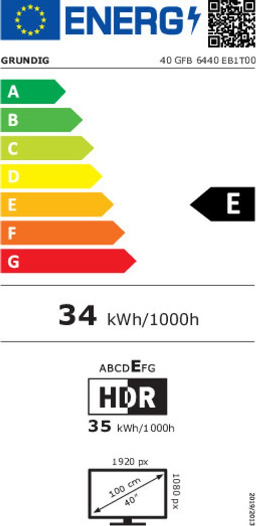 Grundig 40 GFB 6440, 101,6 cm (40"), 1920 x 1080 Pixel, Produktbild 16