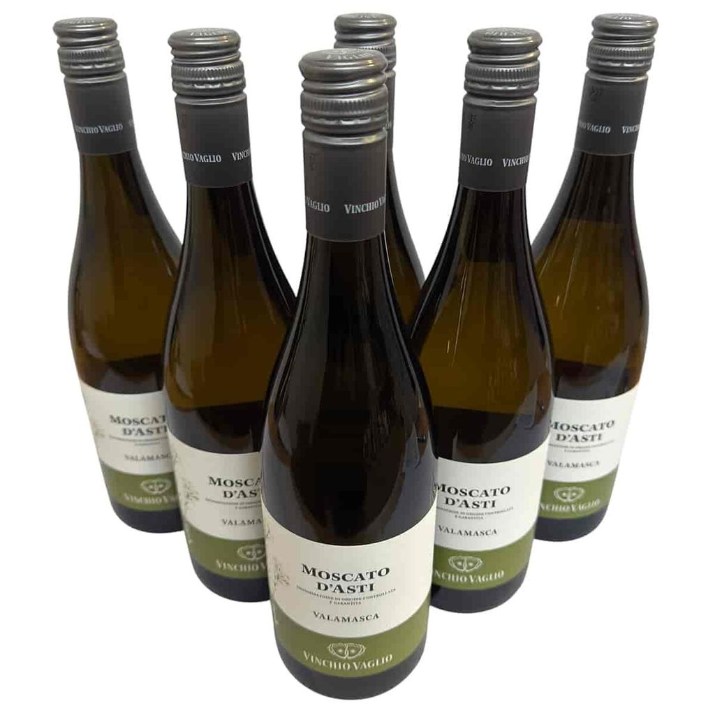 "Valamasca" Moscato d’Asti DOCG 2025 - Vinchio Vaglio - 6×0,75L - Weißwein