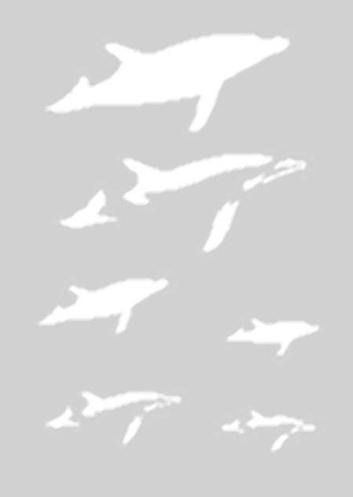 Createx Stencil | Mylar Universal | Delfine I