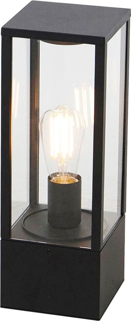 Industrielle Außenleuchte Schwarz 40 cm IP44 Charlois Produktbild 