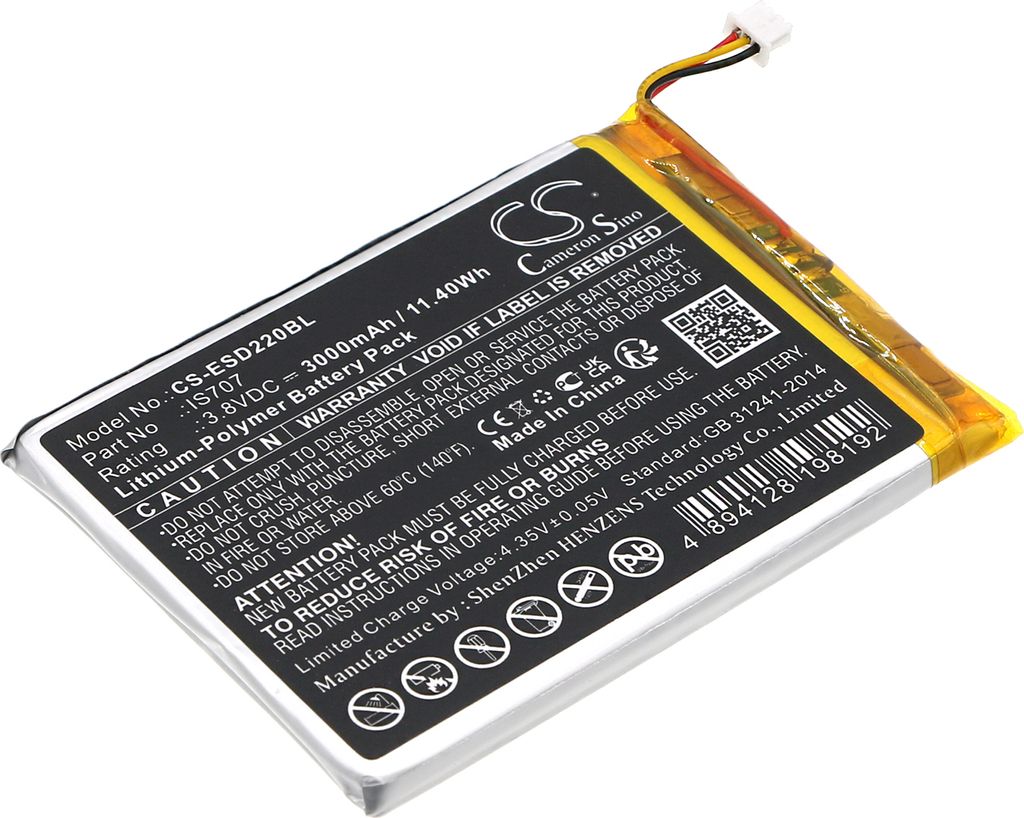 TECHTEK Bateria kompatybilny z [Eservice] Smart D220 Zdjęcie produktu 