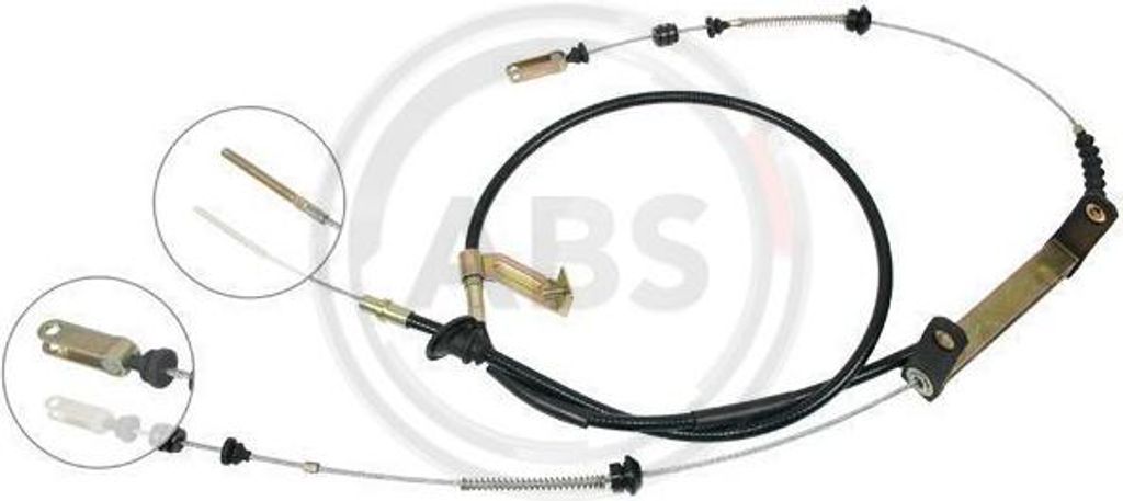 A.B.S. K12305 Seilzug, Handbremse OE KK15344150 kompatibel mit Pride