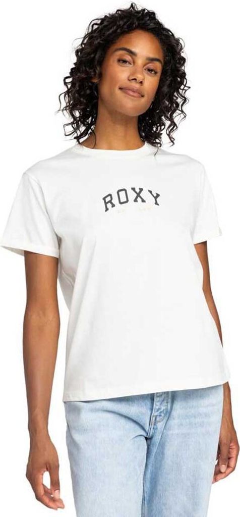 Roxy Noon Ocean A Kurzarm-t-shirt Weiß XS Frau Weiß XS