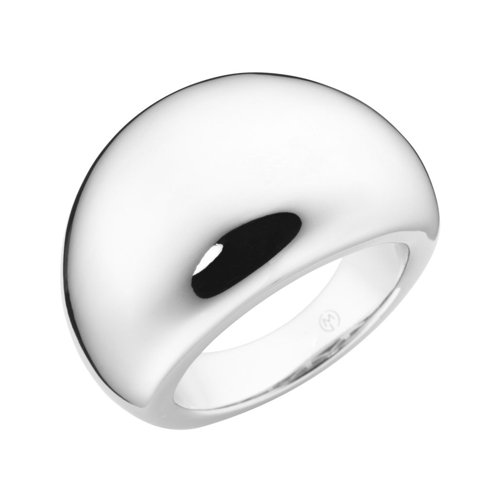 Ring Giorgio Martello Milano in gewölbter Form, Silber 925 Silber 56