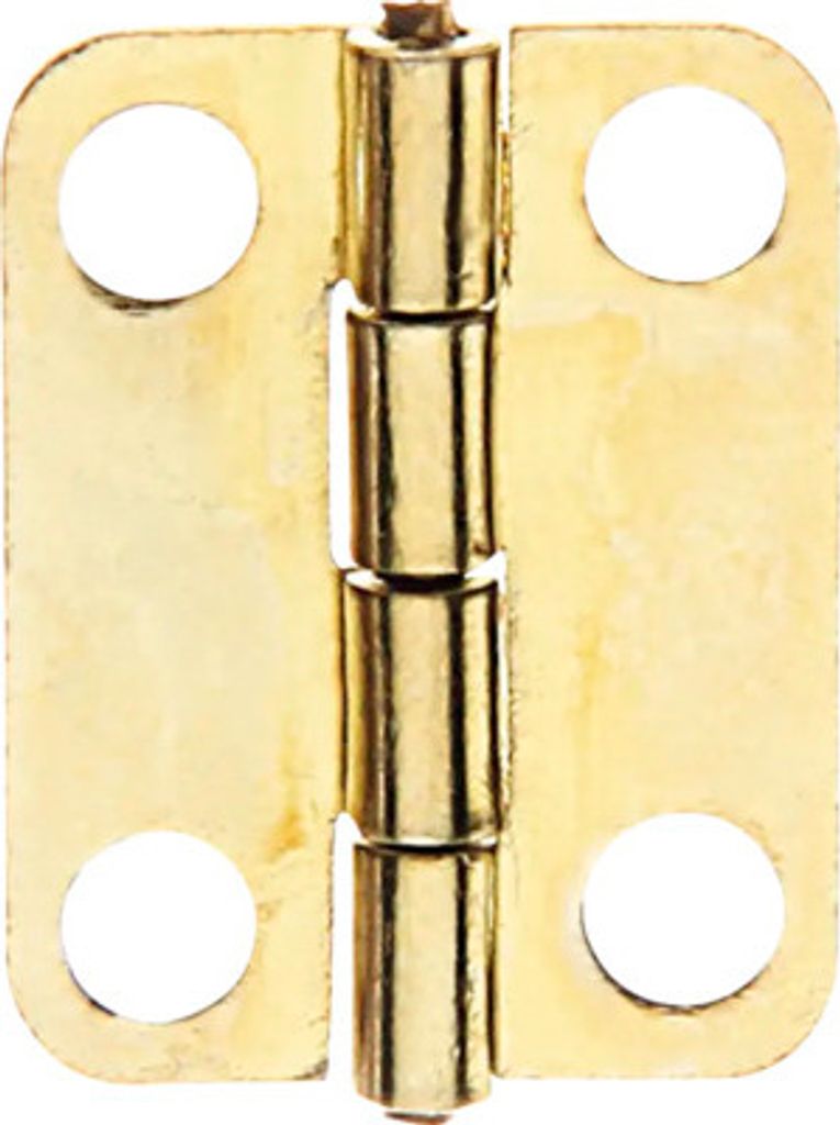 GAH-Alberts Schatullen-Scharnier, Scharnier, Messing, Stahl, Außentürelement, 24 mm, 2,6 mm