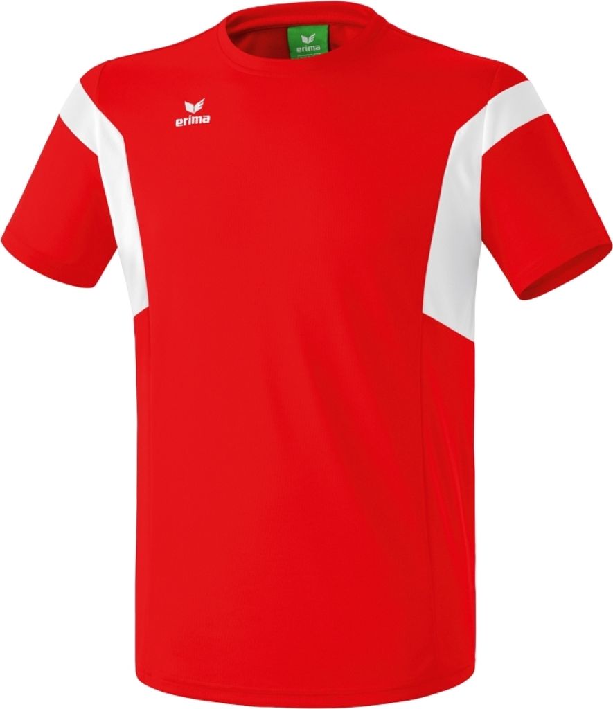 Erima Classic Team T-Shirt Erwachsene Polyester rot weiß S