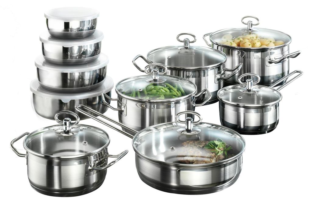 Karcher Topfset Jasmin (Edelstahl, 20-teilig, inkl. Produktbild 