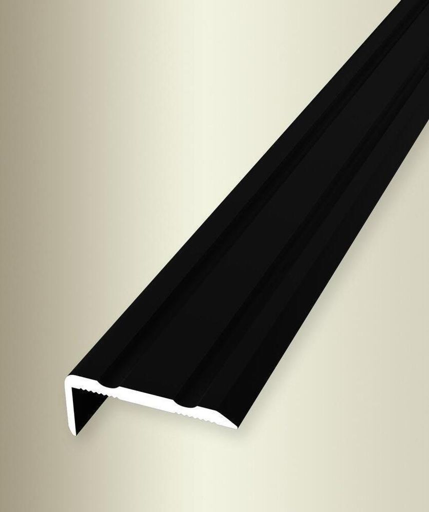 Winkelprofil 1,00 m x 25 mm x 10 mm SBS Alu pulverbeschichtet RAL 9005