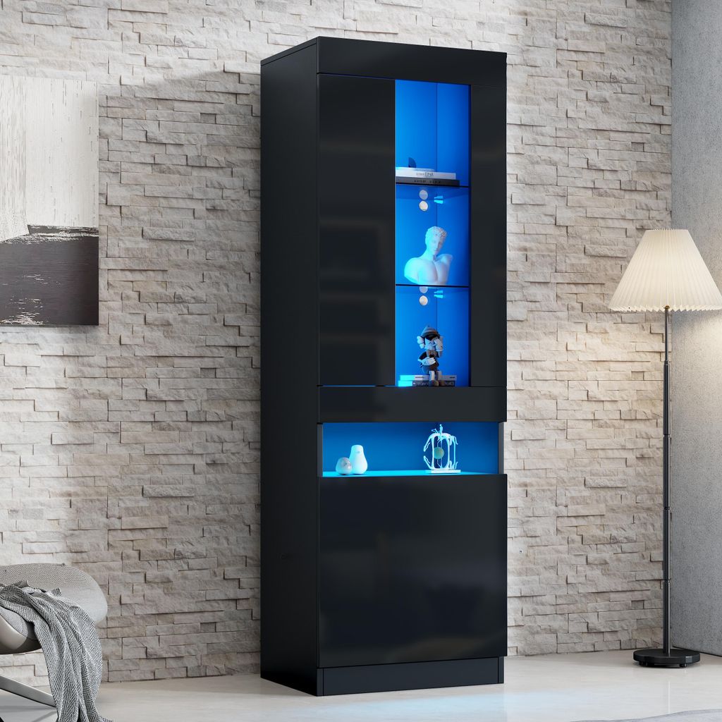 Fortuna Lai Vitrína s  LED osvětlením Vitrína Stojanová Obrázek produktu 