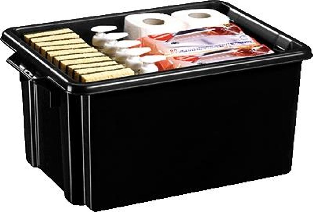 CEP Aufbewahrungsbox Maxi strata 32 Liter schwarz (ohne Inhalt)