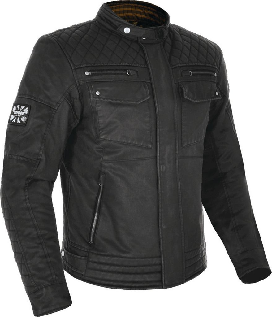 OXFORD Jacke "Hardy" Herren, Material: 7 Gr. XL, schwarz