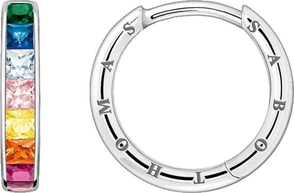 Thomas Sabo Creolen CR668-477-7 Silber/Bunt Produktbild 