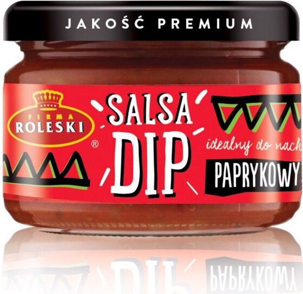 Roleski Salsa Dip Paprykowy 240 g Zdjęcie produktu 