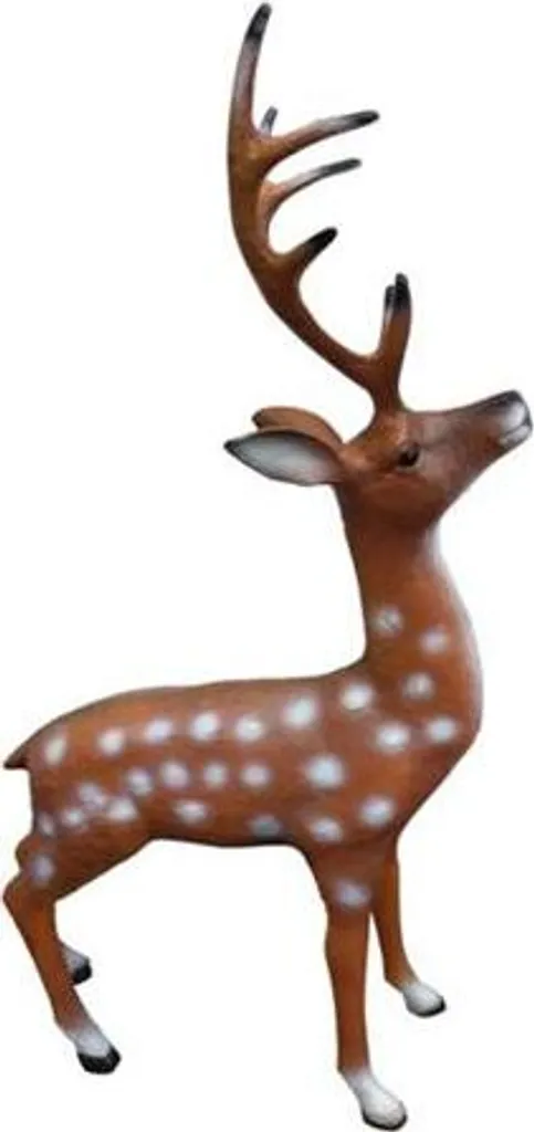 Sculpture cerf moderne 75 cm idéale pour décorer un hall ou bureau
