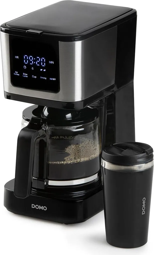 Domo DO733K Cafetière Programmable : fini le café froid le matin !