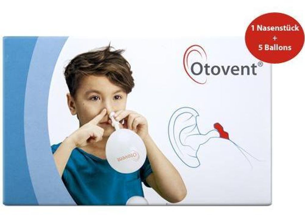 Otovent System 1 Nasenstück+5 Luftmembrane 1 St