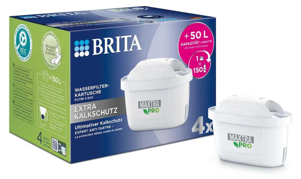 BRITA MAXTRA PRO Extra Kalkschutz Pack 4 Obrázok produktu 