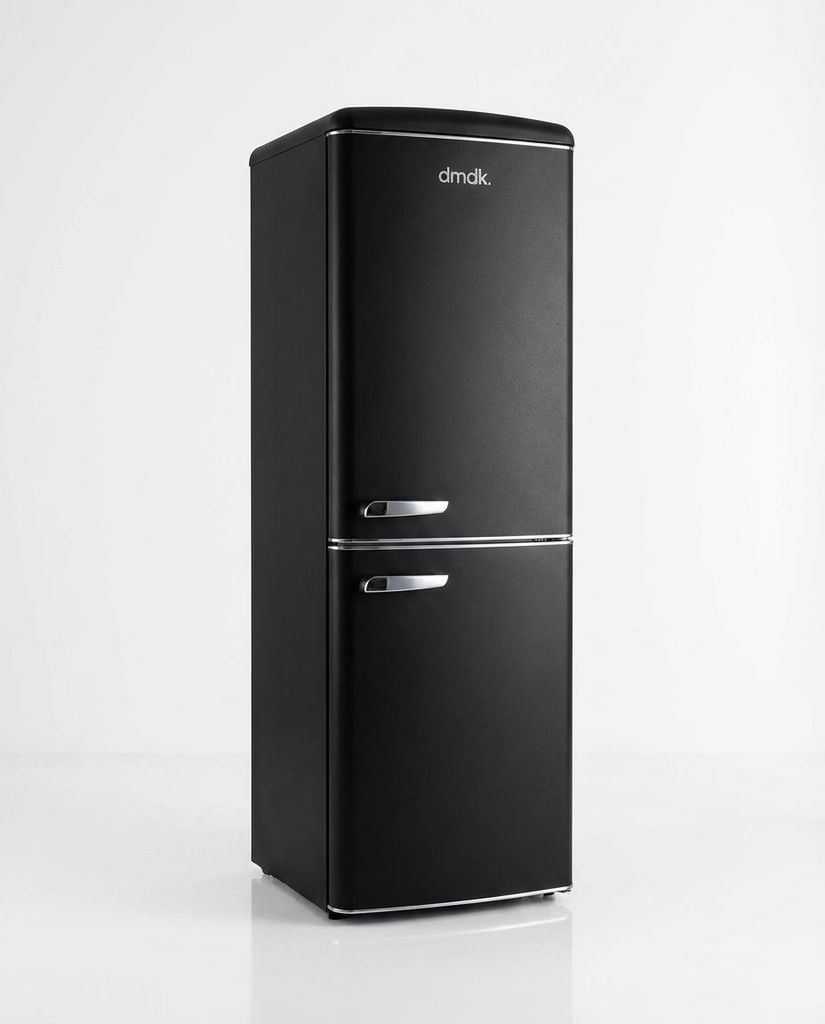 DMDK DKC3 Réfrigérateur-congélateur combiné rétro 181 cm Image du produit 