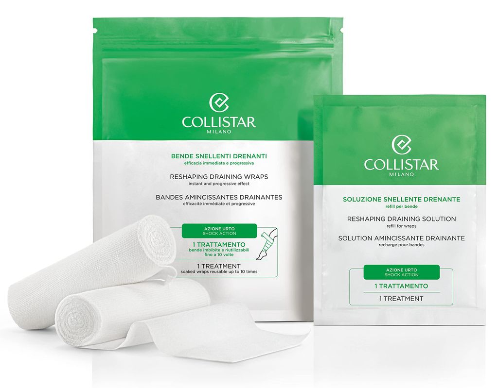 Collistar Drenujące bandaże wyszczuplające, 2x100ml Zdjęcie produktu 