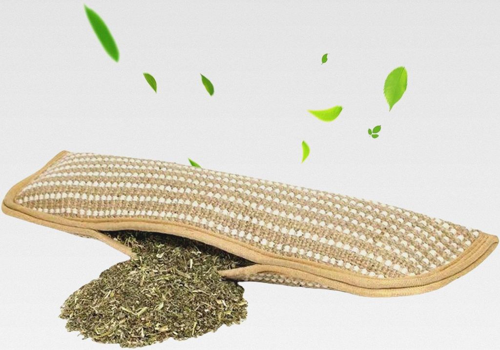 Kätzchen Zahnungsspielzeug - Katzenminze Kissen Für Katzen - Sisal Kratzpad Zur Zahnpflege & Beißtraining Selbstbeschäftigungsspiel