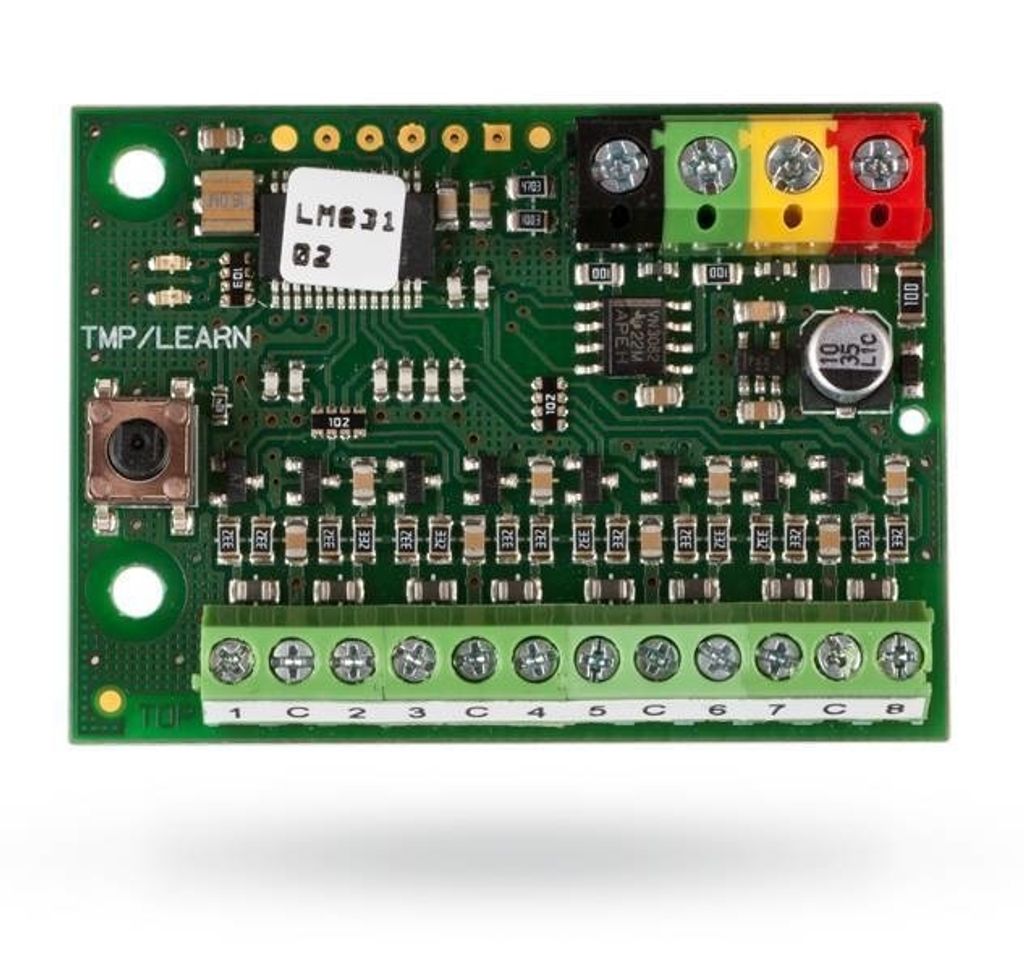 Module JA-118M pour détecteurs magnétiques - 8 entrées Image du produit 