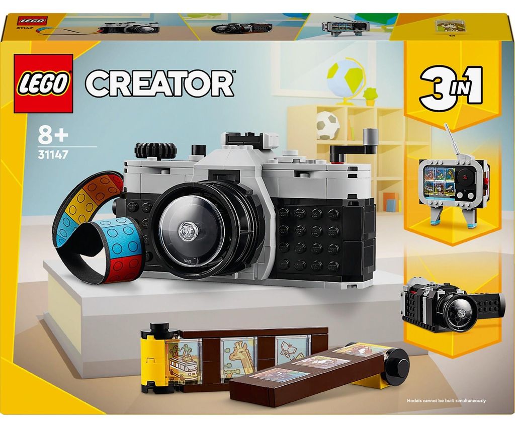 LEGO Creator 3in1 Fotocamera retrò - 31147 Immagine del prodotto 