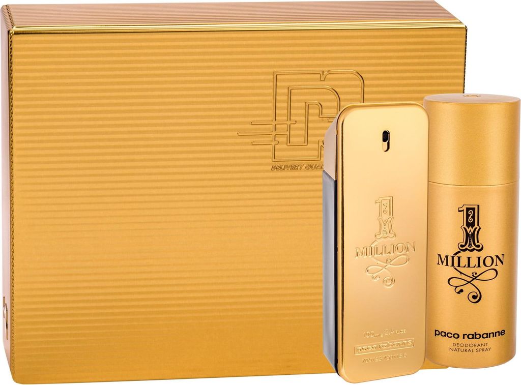 Paco Rabanne 1 Million Hommes Eau de Toilette, 100 ml + Image du produit 