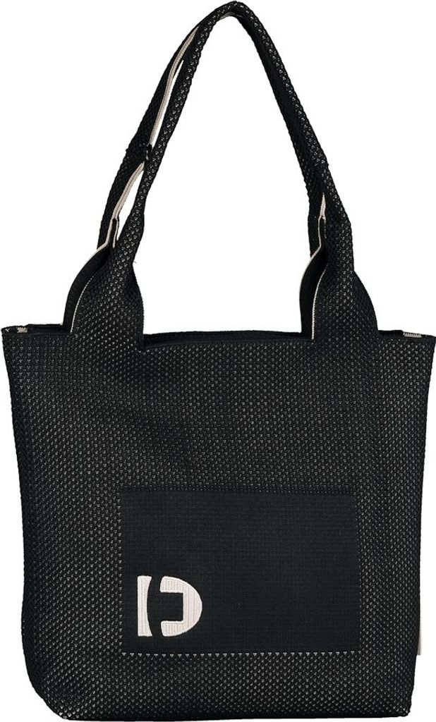 TOM TAILOR Denim Handtaschen Corinne, Zip shopper M, black, Schwarz