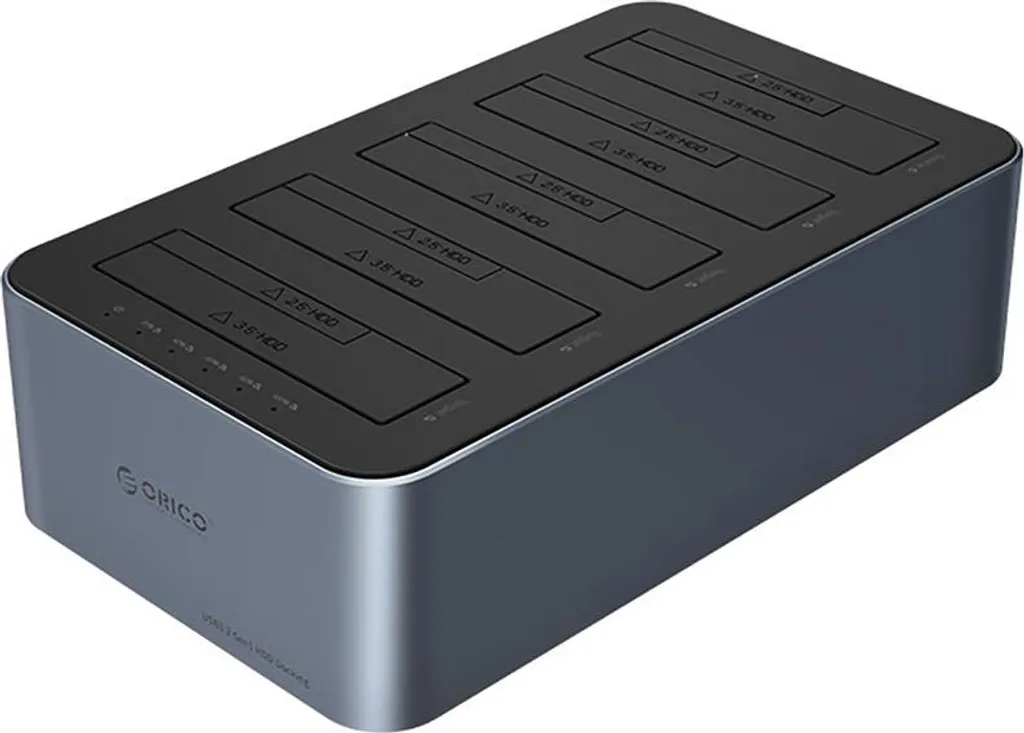 ORICO 6656C3-C Docking Station 5 Bay SATA: Clone Offline 100TB