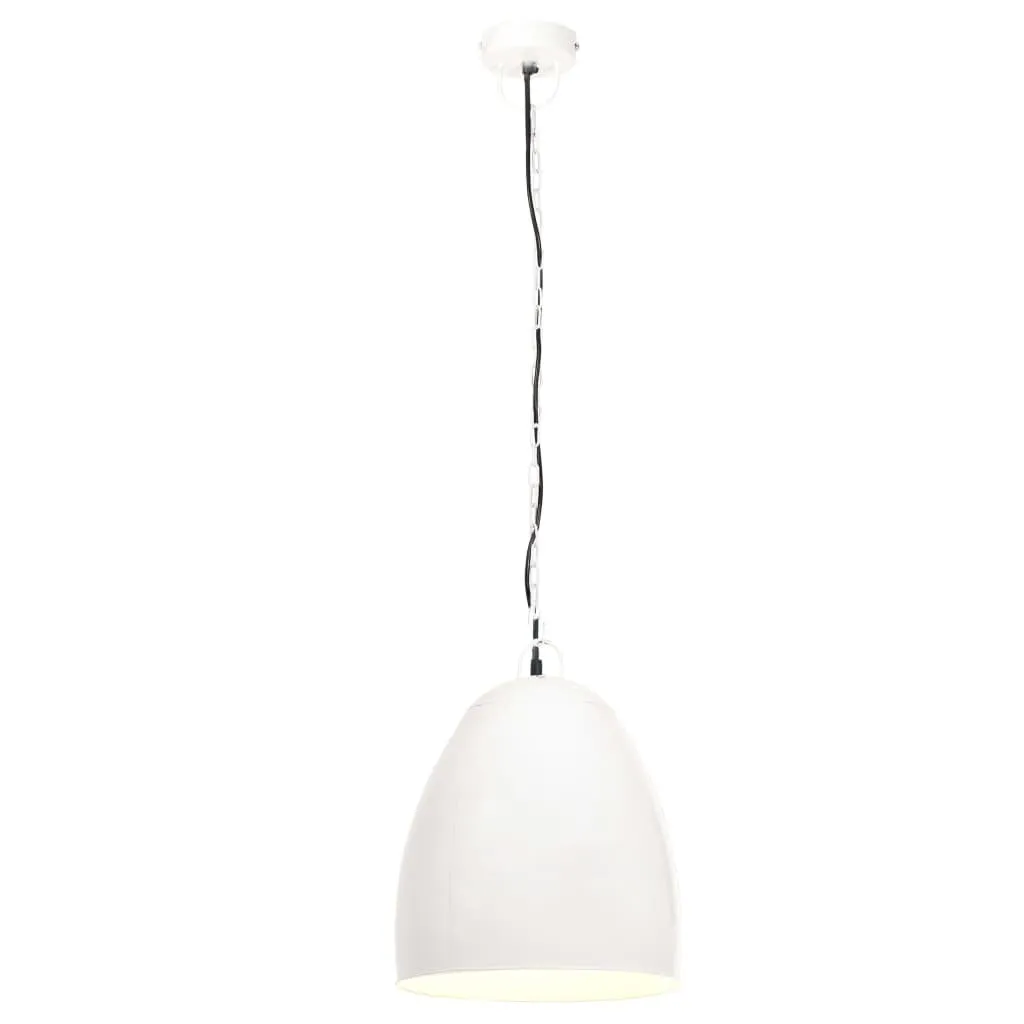 OFFERTA Lampada Industriale vidaXL Bianca 42cm E27 | Prezzo Outlet - 2