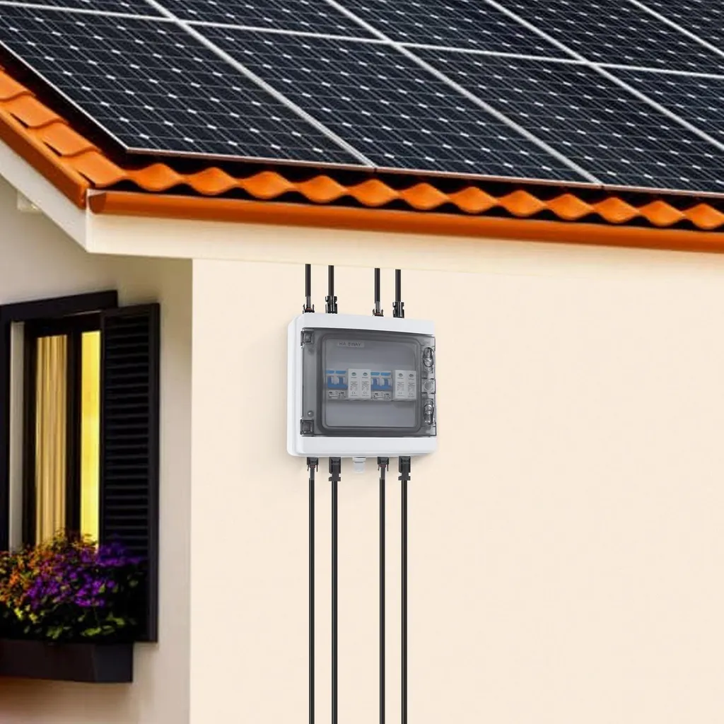 Coffret de Jonction Photovoltaïque 2 Strings 40A avec Protection IP65 - 2