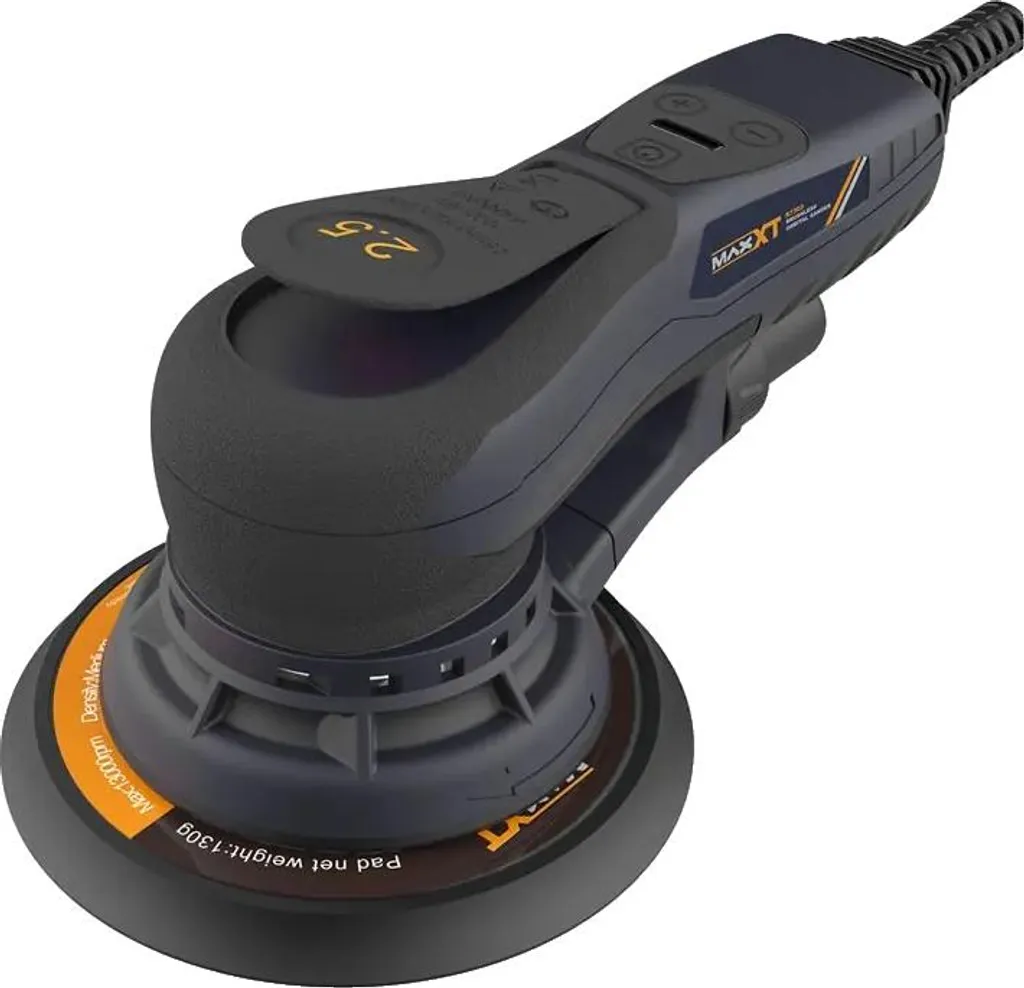 Ponceuse excentrique anti-vibrations 2.5mm brushless pour travail sans fatigue